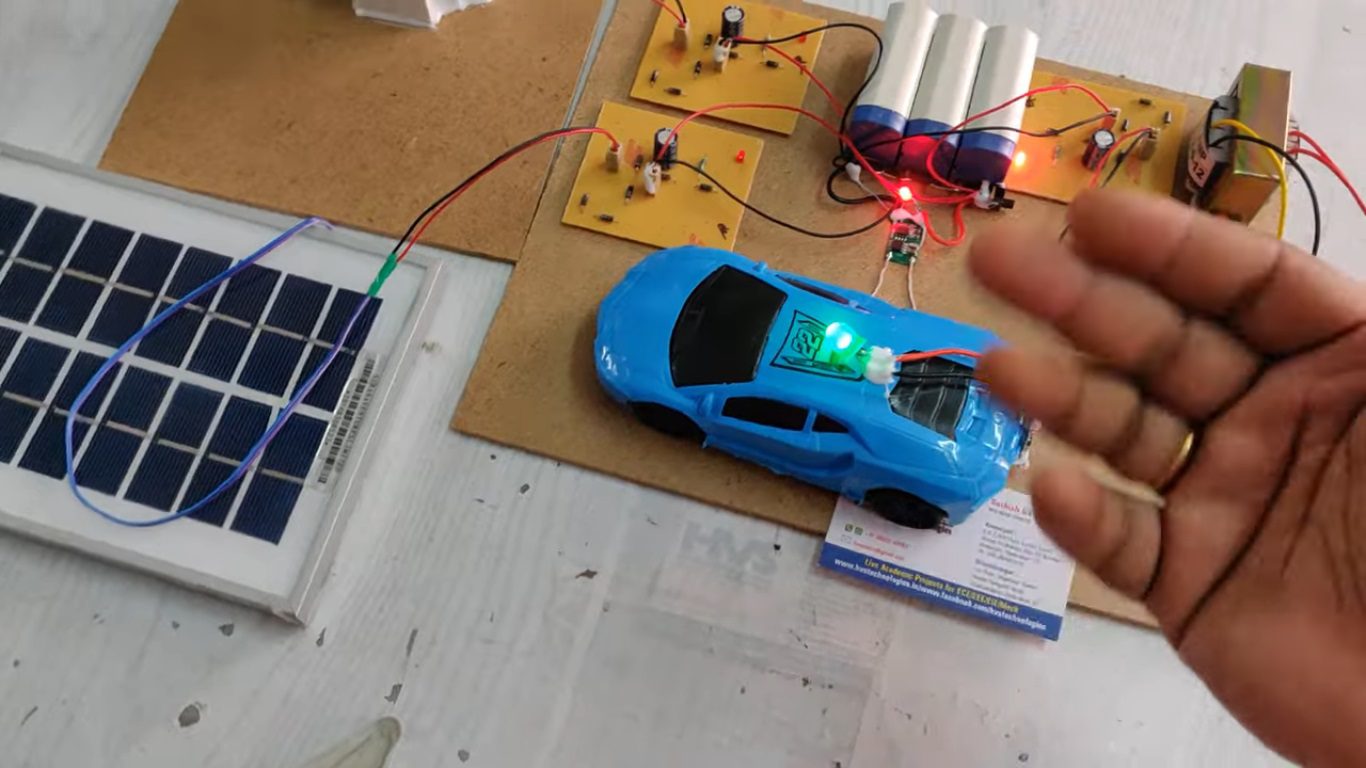HVS-4848. Smart Renewable Energy Roads with wireless electricity-based charging system for EV