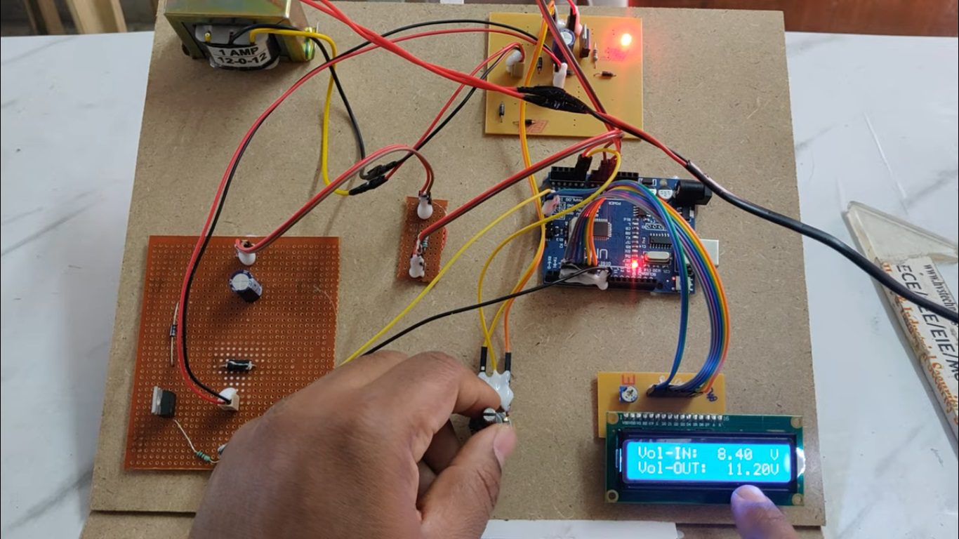 HVS-4851. Arduino based Buck-boost Converter.