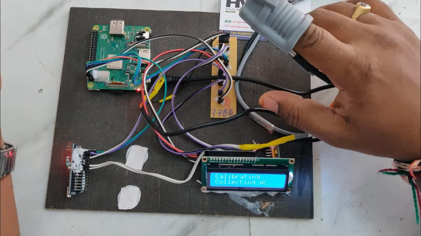 HVS-4933. Non-Invasive Haemoglobin Meter using Advanced NNLS with Raspberry pi.