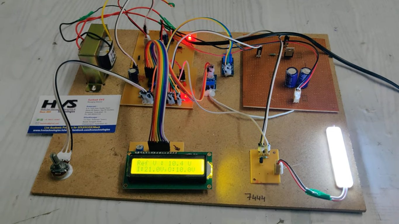 HVS-2411 Design and Hardware Implementation of Closed Loop Buck Converter Using Fuzzy Logic Controller.