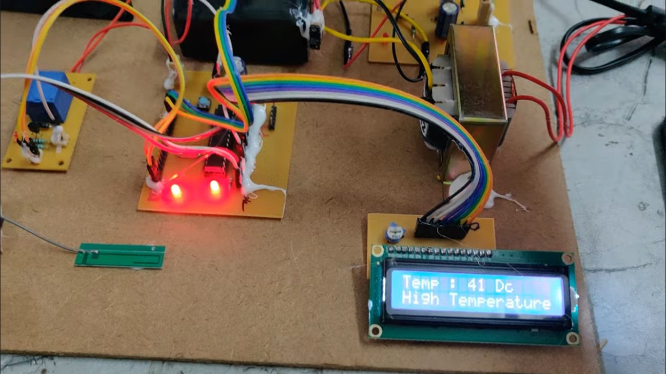 HVS-4898. Battery Cooling system with GSM Module for Electrical Vehicle.