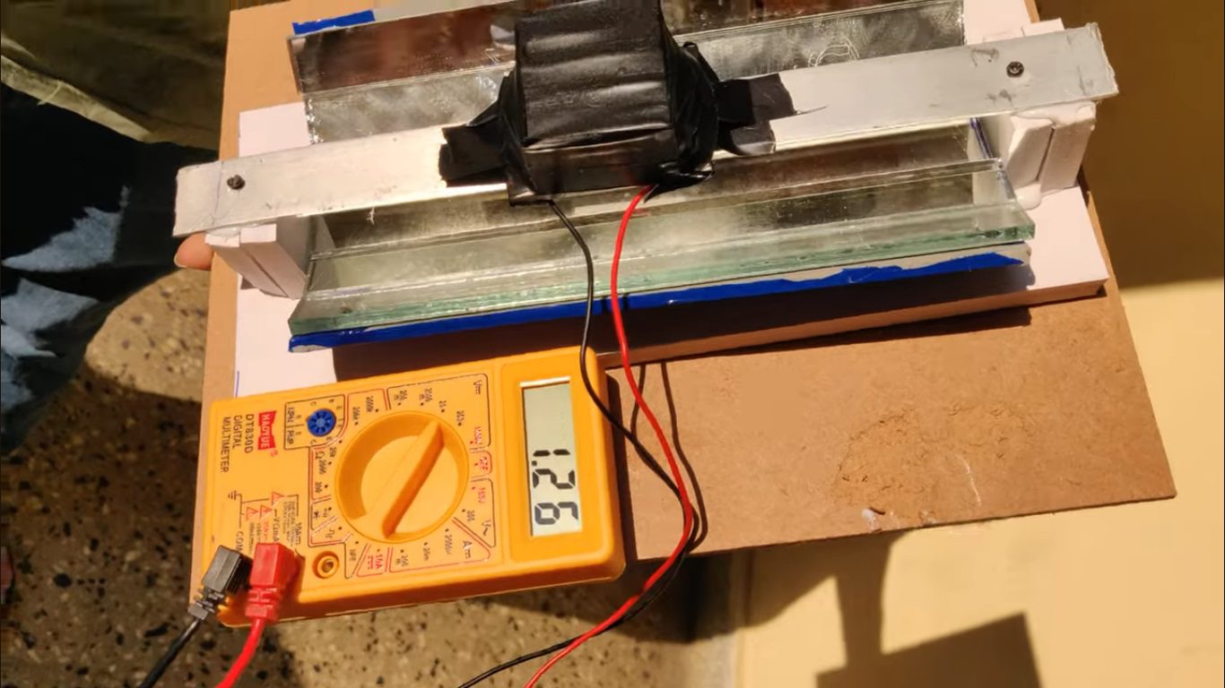 HVS-4903. Mini Solar Steam Powered Plant.