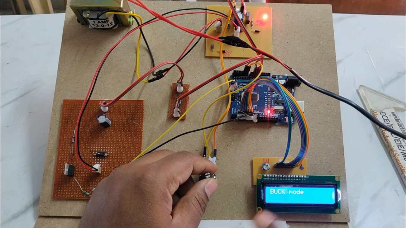 HVS-4851. Arduino based Buck-boost Converter.