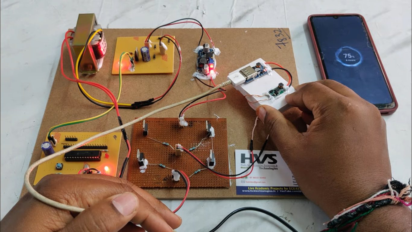 HVS-4852. Wireless Power Transmission for Mobile Phone Charging