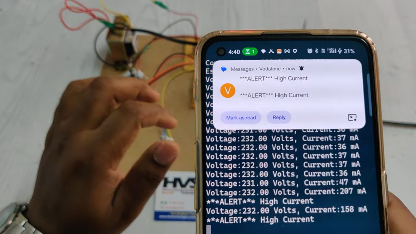 HVS-4854. Fault Detection in Transformer using GSM and IoT Application.