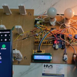 HVS-4960. IoT Transmission line Fault detection using Arduino with GPS, webpage monitoring and Thingspeak.