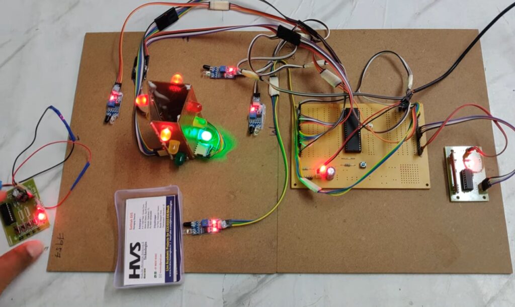 HVS-4967. Density based Traffic Signal with Ambulance Clearance.