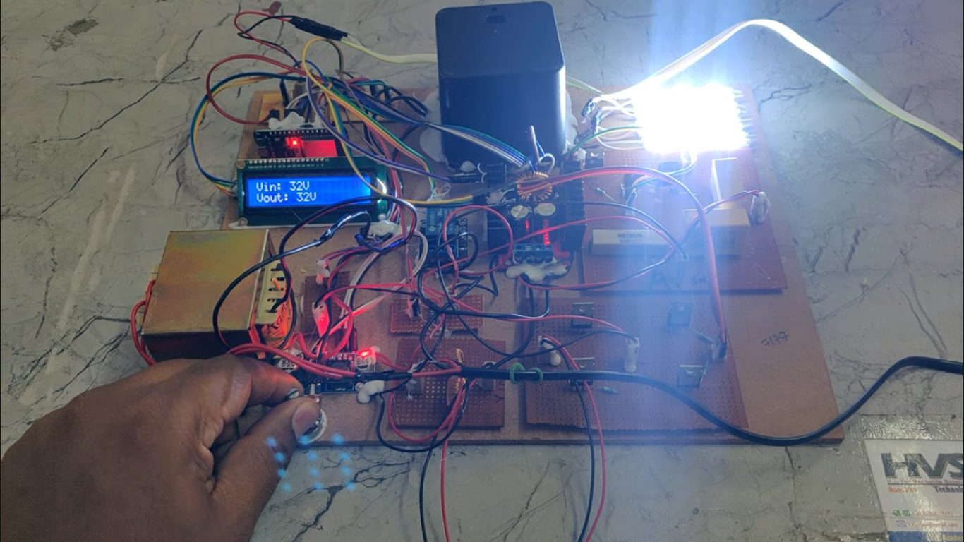 HVS-4894. Wide Input voltage application of DC-DC converter as LED Driver.