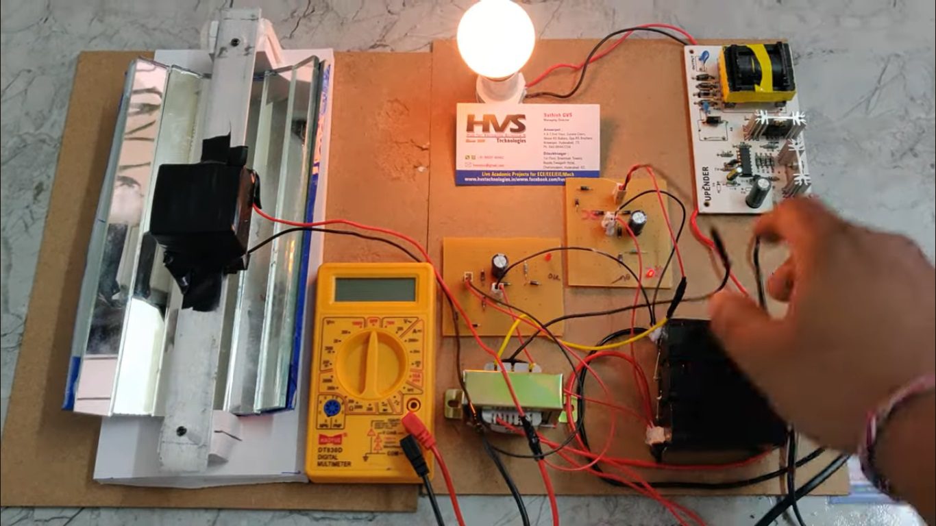 HVS-4903. Mini Solar Steam Powered Plant.