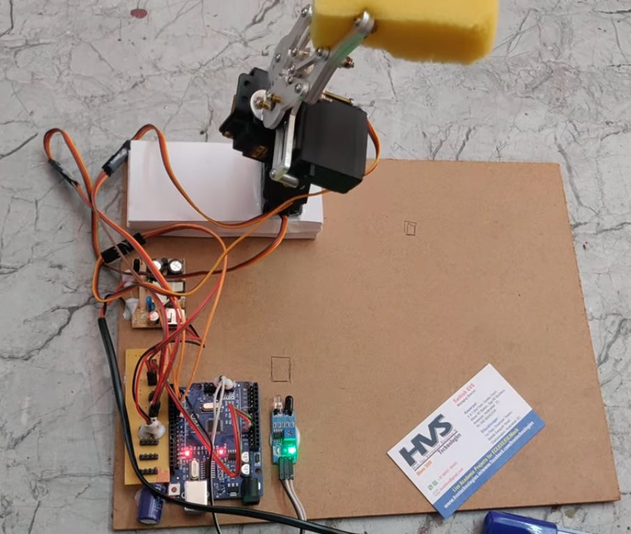 HVS-4925. 3-Axis Robotic ARM for Pick and Place Objects.