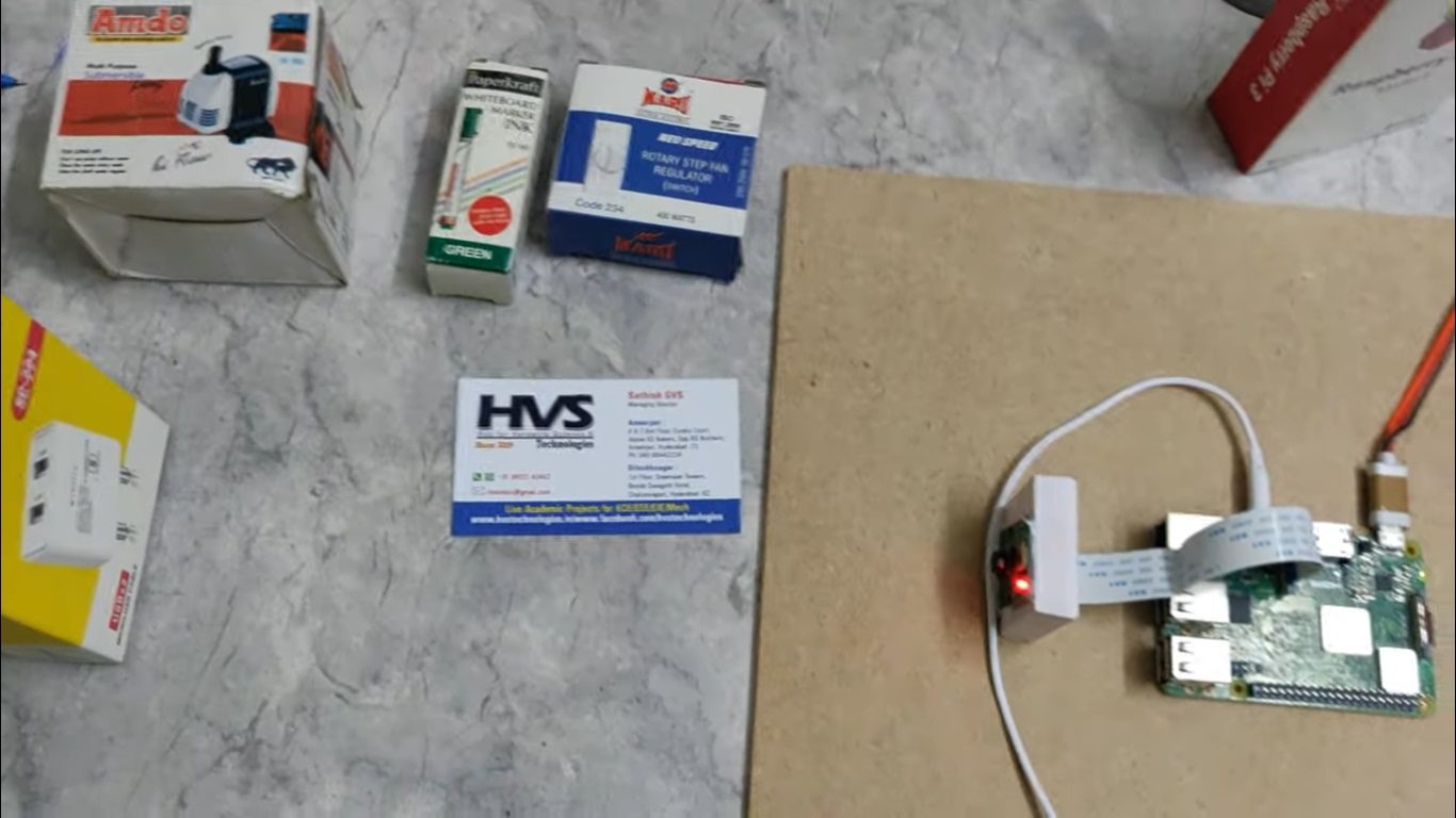HVS-4957. AI and Machine Learning Based Product Lable and Text Reading System using Raspberry pi.