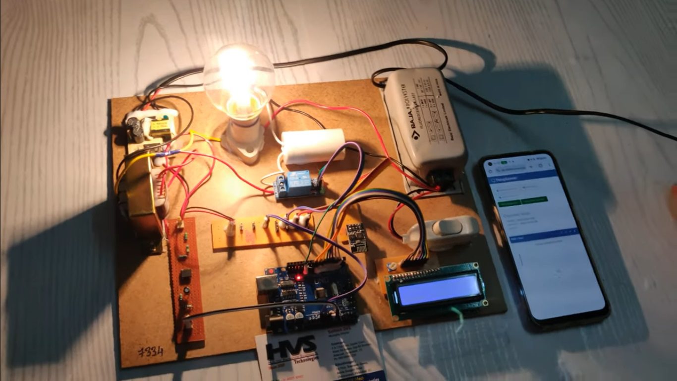 HVS-4877. Power Factor Monitoring and Correction - Thingspeak using Arduino UNO