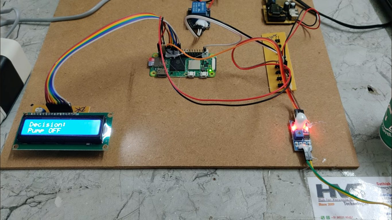 HVS-4891. IoT based Smart Irrigation Management System using Reinforcement Learning modeled through a Markov