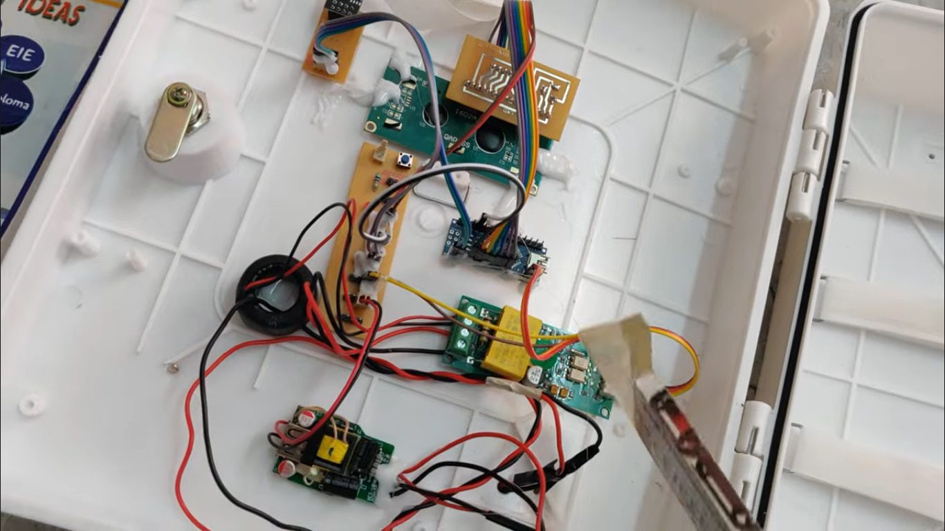 HVS-4913. Smart Meter for Grid Monitoring on Thingspeak - Arduino Nano, PZEM.