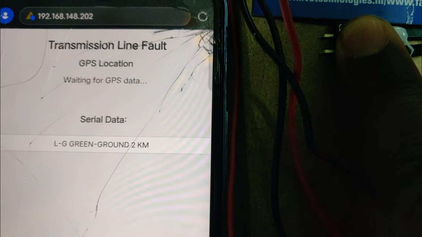 HVS-4923. Three phase Transmission Line Fault Detection and Analysis system with GPS Location.