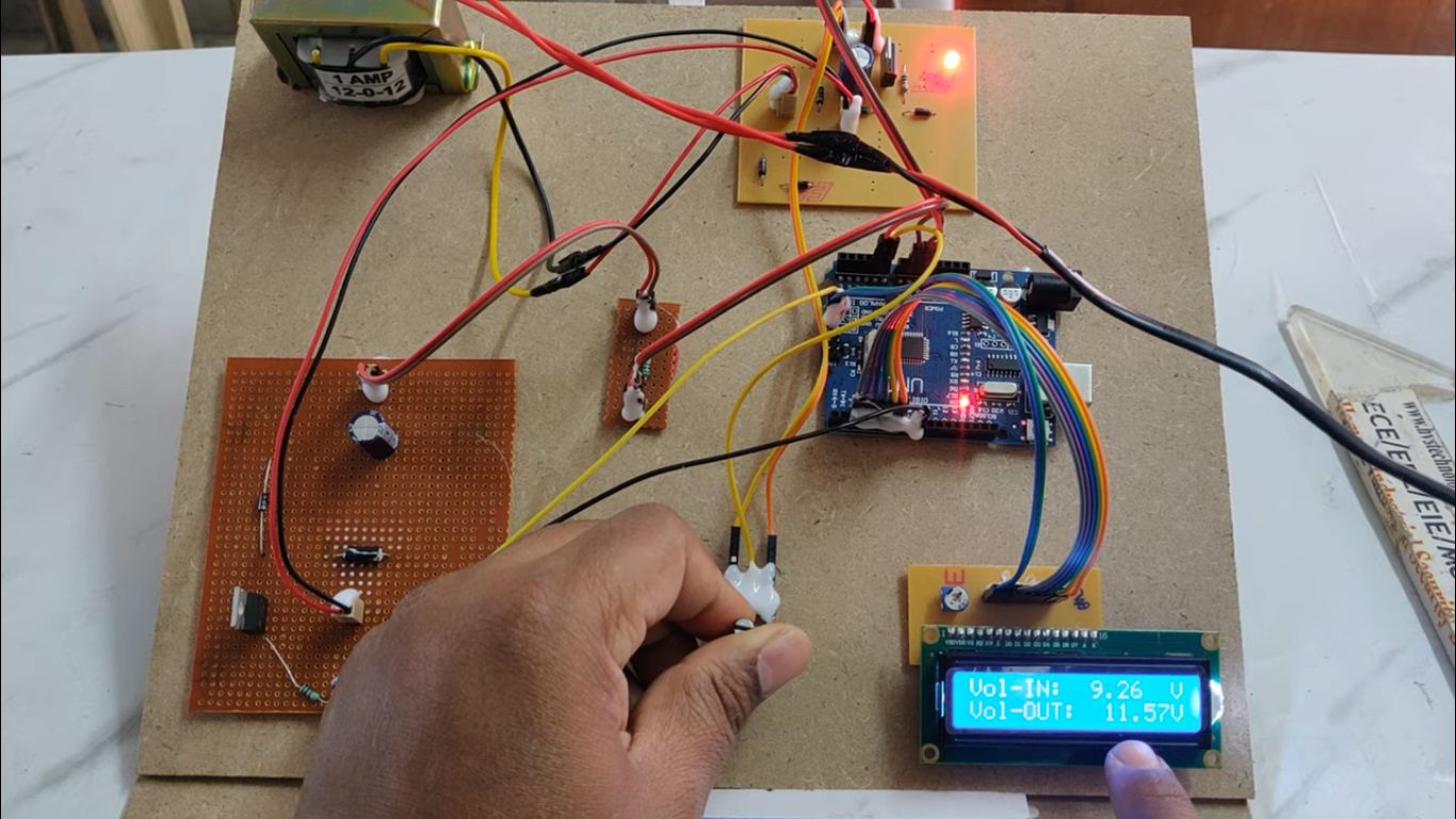 HVS-4851. Arduino based Buck-boost Converter.