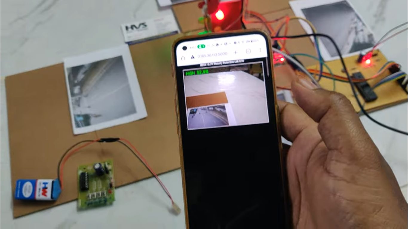 HVS-4857. Density based Traffic 🚦 Signal based on Image processing using Raspberry pi & ambulance 🚑 clearance