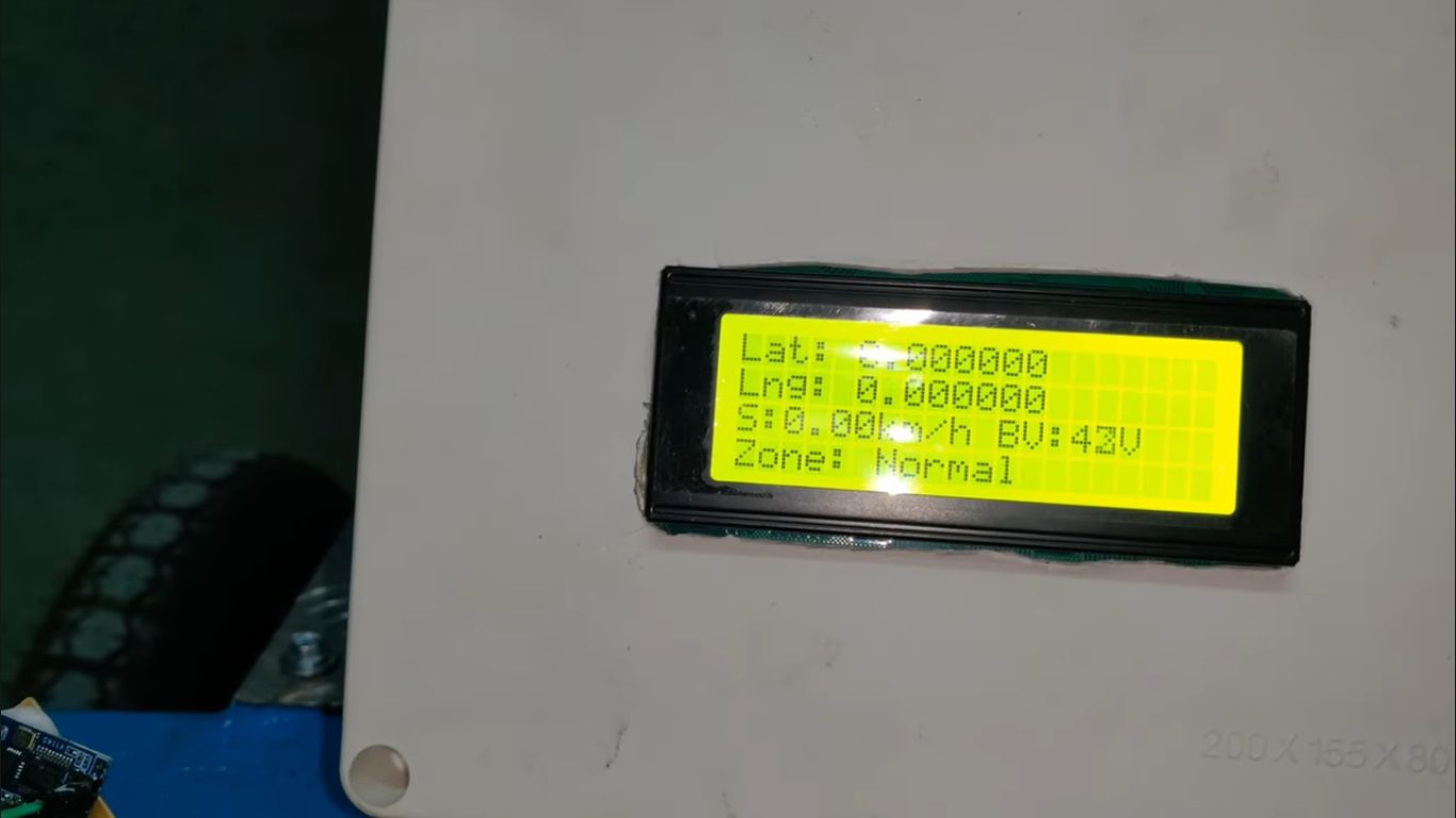 HVS-4904. Smart City EV - GSM and GPS with accident alert and Zone based speed lock. Buggy EV. Smart EV