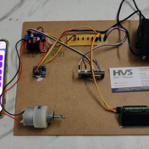 HVS-5075. IoT Speed & Direction control of DC Motor with Voltage, Current & Power monitoring - ESP32 INA219