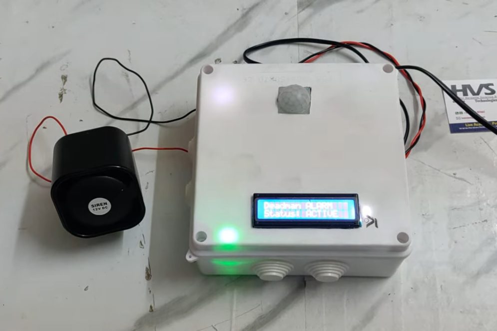 HVS-5065. DeadMan Alarm using PIR Motion sensor