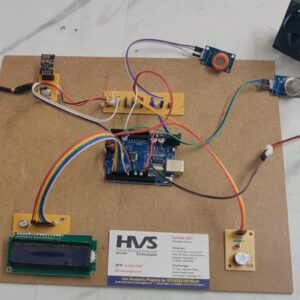 HVS-5080. Air Quality Monitoring and control system using IoT Thingspeak