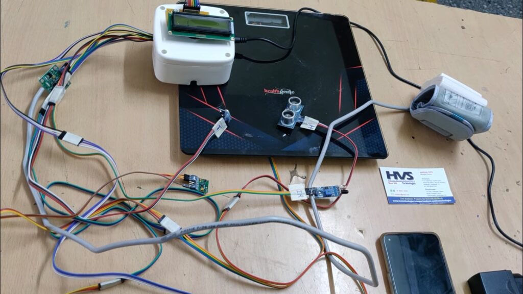 HVS-5084. Body Vitals Monitoring through Bluetooth.