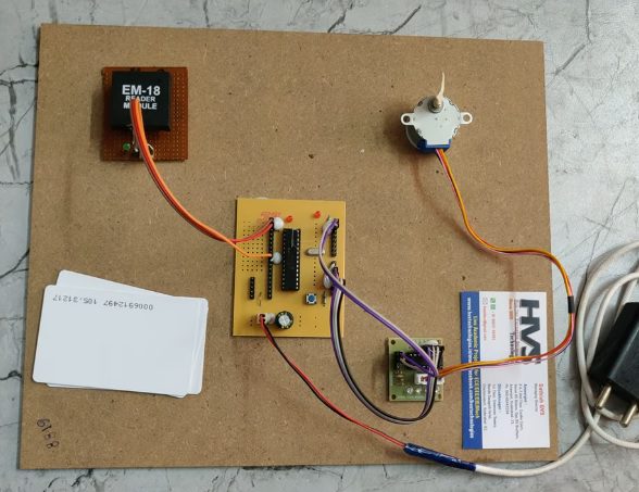 HVS-1256. RFID based vehicle access control system.