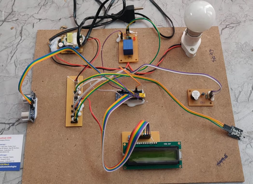 HVS-1222. Transformer oil temperature monitoring with automatic Circuit Breaker operation.