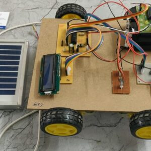 HVS-1372. Smart Host Microcontroller For Optimal Battery Charging In A Solar-Powered Robotic Vehicle