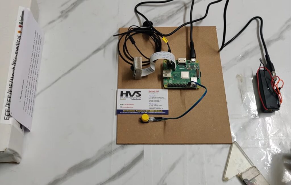 HVS-5003. Image to Text using Raspberry pi OpenCV python- Text Book reader for Blind persons - Tesseract OCR.