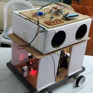 HVS-5012. Advanced IoT Sanitization Robot 🤖 with UV Light and video Surveillance