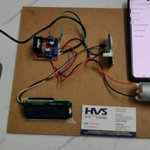 HVS-4988. IoT based DC motor Speed and Direction controlling using NodeMCU.