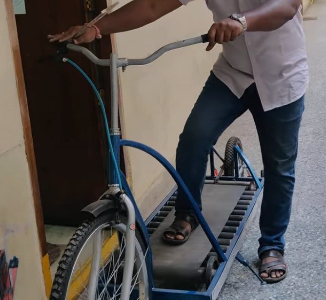 HVS-2278. FABRICATION OF TREADMILL BICYCLE