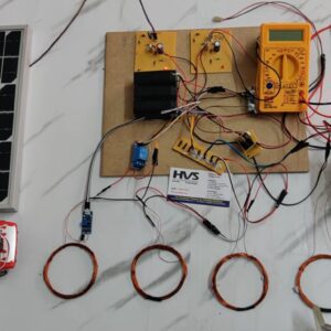 HVS-4985. Solar & Thermo Electric Power Generation Wireless Dynamic and Static E V Charging Station