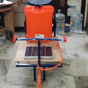 HVS-2269. Real-time Implementation Solar Pesticide Sprayer.