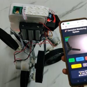 HVS-5017. Smart Pipeline Monitoring System for corrosion Detection using Raspberry pi 4