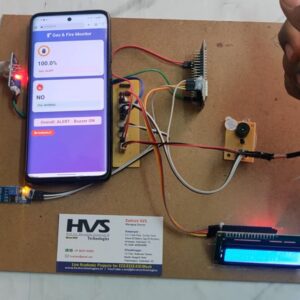 HVS-5020. IoT based GAS and Fire 🔥 detection with Email Alerts and Web monitoring.