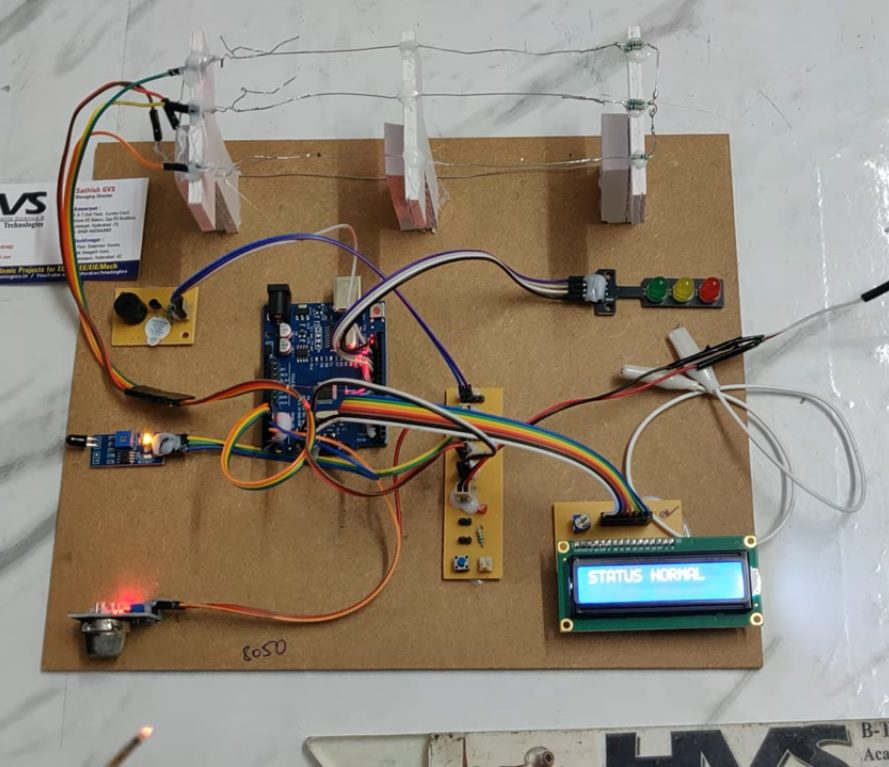 HVS-5030. Transmission Line Fault Detection Along with Fire and Smoke.