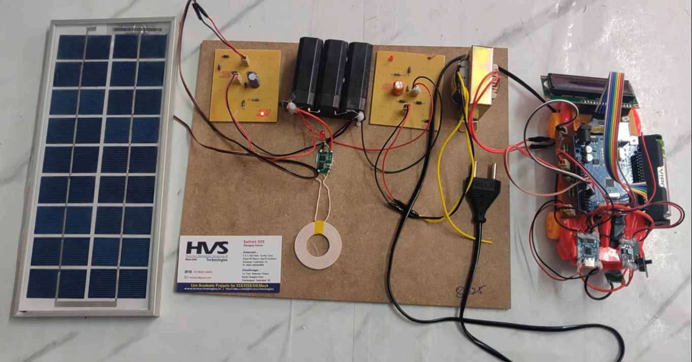HVS-5051. Smart Wireless Battery Charging System for Electric Vehicle.