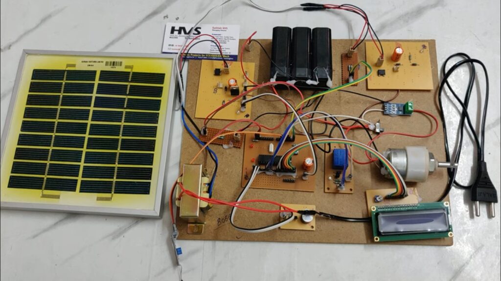 HVS-5052. Battery Management System BMS in an EV with Solar Powered.