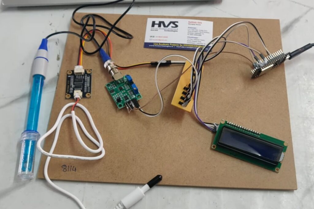 HVS-5006. Water quality monitoring system #PH #tds #esp32project #lcddisplay #waterquality #thingspeak