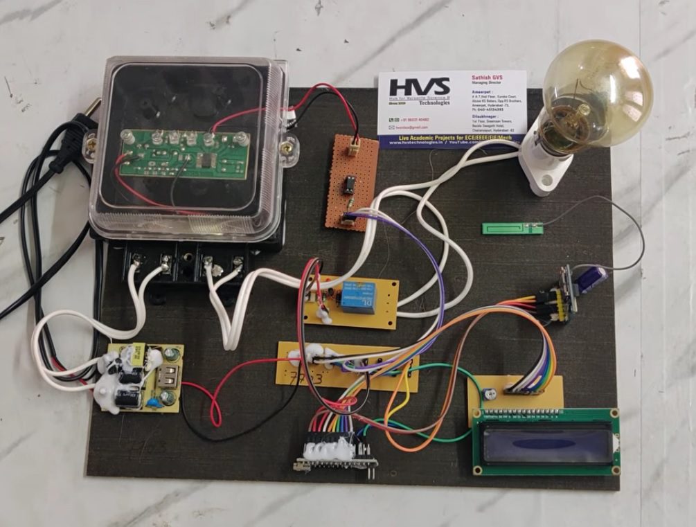 HVS-5057. Power Meter Billing and Load Control using GSM