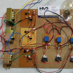 HVS-1004. Automatic active phase selector for 1 phase load from 3 phase using Logic gates