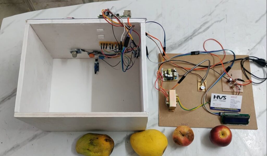 HVS-5063. Monitoring and detection of fruits and vegetables spoilage in the refrigerator based on AI ML