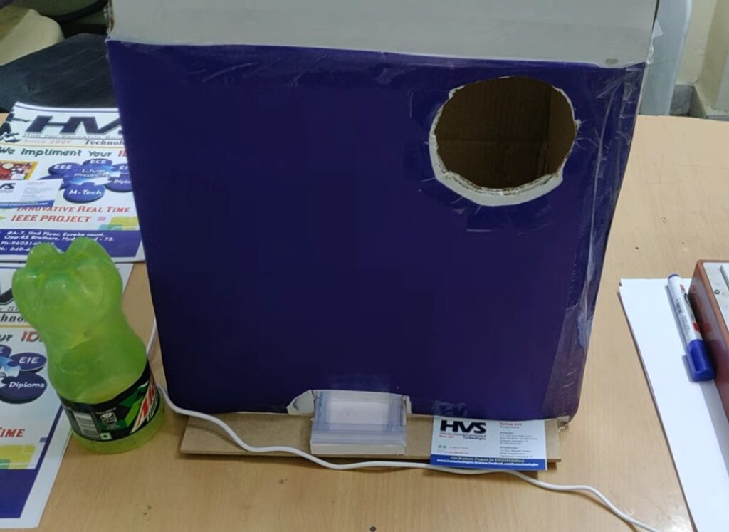 HVS-3035. Reverse Vending Machine (R V M) using Raspberry pi Zero.