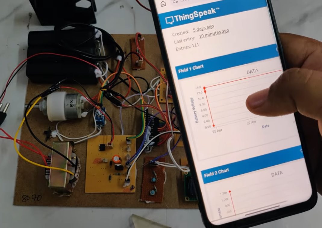 HVS-5070. IoT Battery Management system with SOC SOH Calculation and Fire 🔥 protection using Raspberry PICO 2W