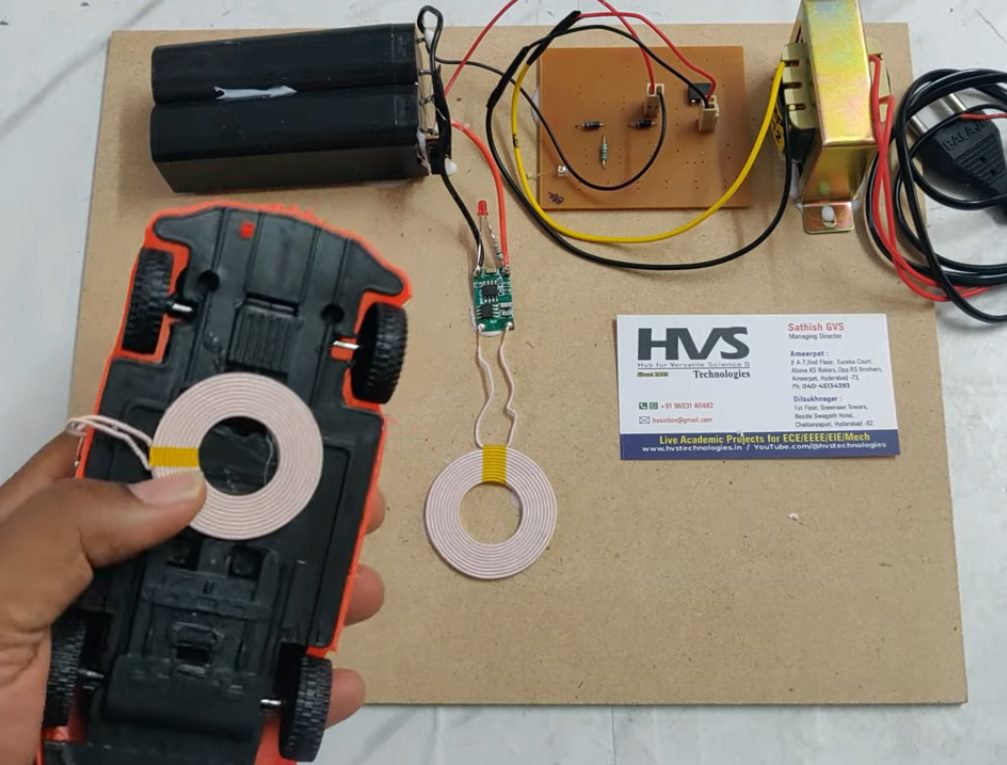 HVS-5073. Wireless electric vehicle charging system - wireless power transmission