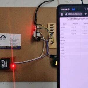 HVS-5088. RFID based attendance system with ESP32