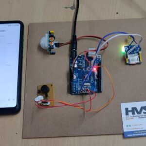 HVS-1161. PIR and GSM based Home Security System.