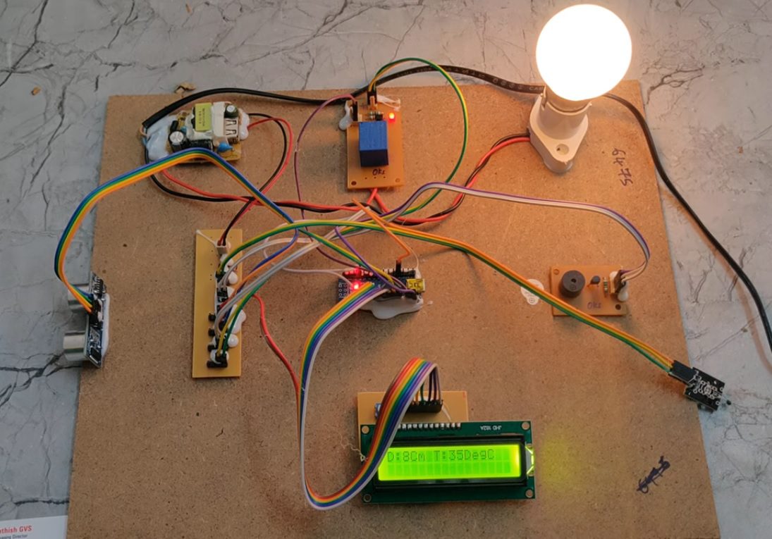 HVS-1222. Transformer oil temperature monitoring with automatic Circuit Breaker operation.